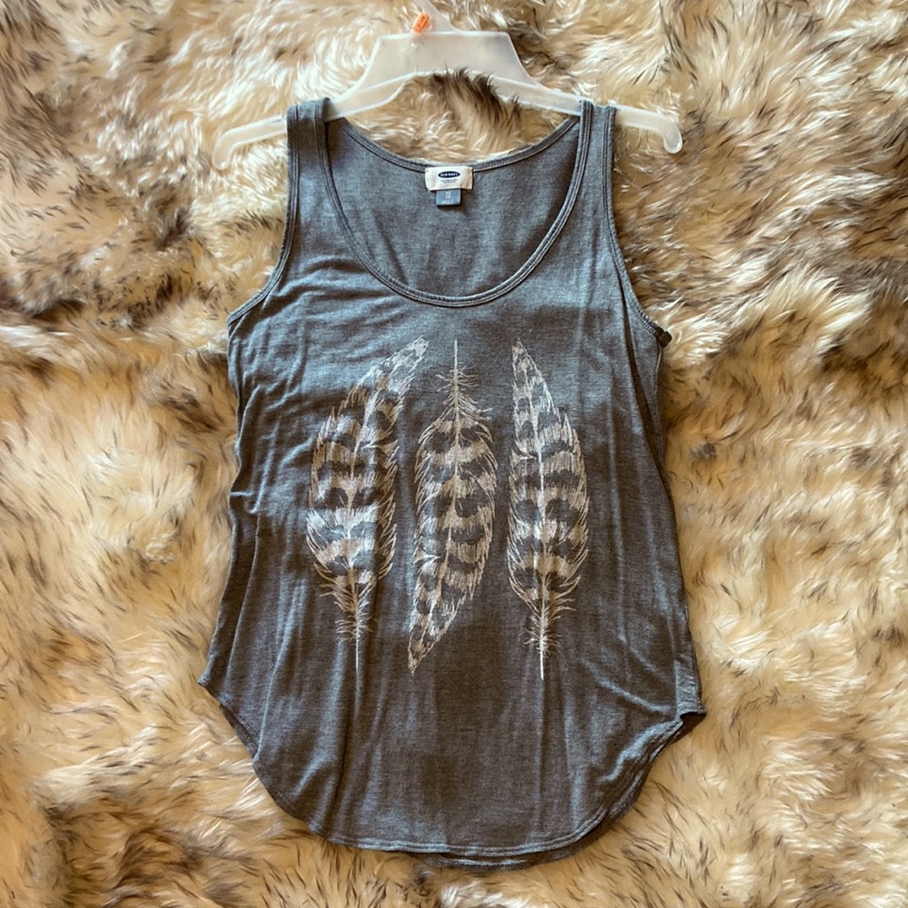 Feather Tank Top
